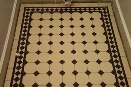 Bathroom tiles