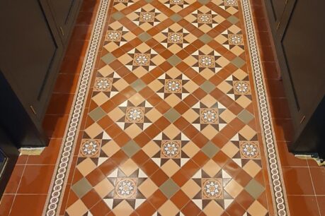 Red Tile Pathway