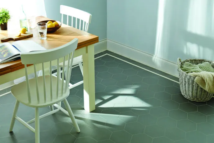 Buckfastleigh Pattern in Revival Grey