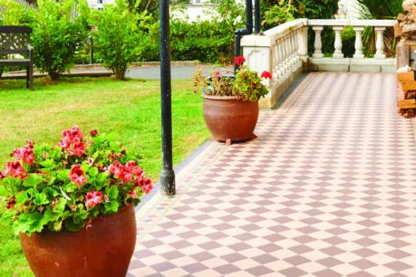 Dorchester in Brown and Red